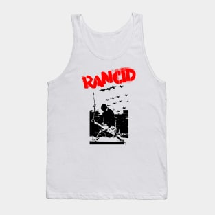 guitar concert red type Tank Top